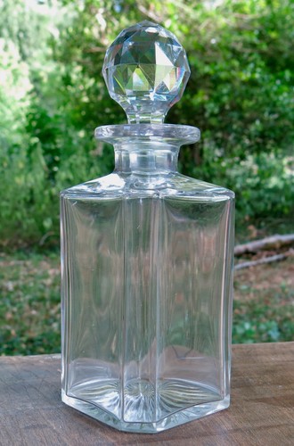 Flacon carafe cristal - carafe,