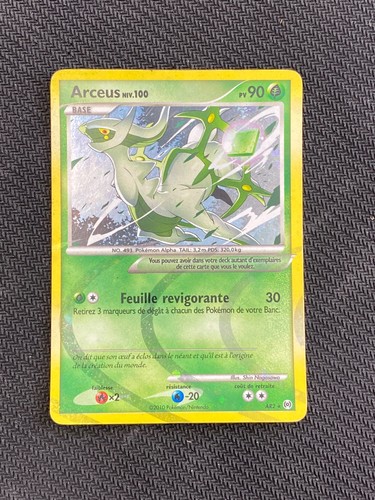 Carte pokémon arceus ar2 - arceus, fr