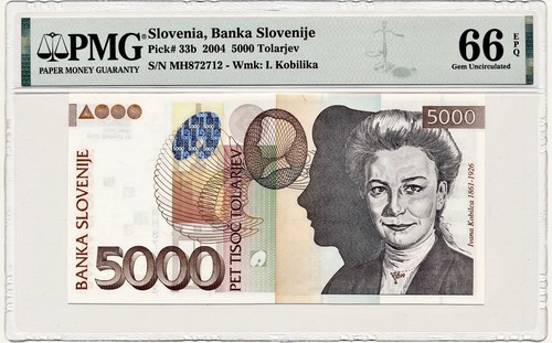 Billet slovénie 5000 tolarjev - 5000,