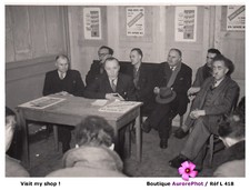 CONFÉRENCE DE PRESSE 1947 DE LA CGT-FORCE OUVRIÈRE, CHEMINOTS & MINEURS -L418