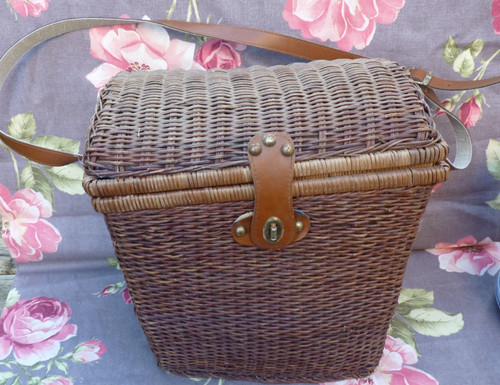 Panier ancien osier - osier, french