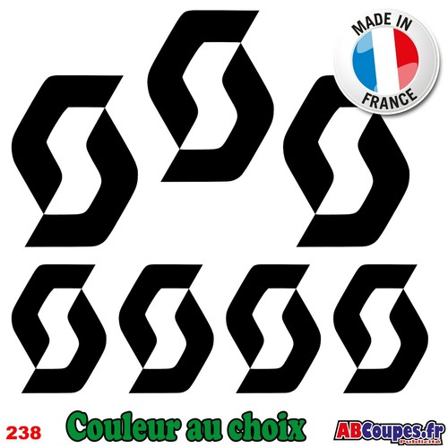 Stickers logo scott - 7,