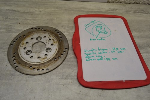 Disque frein 180mm dax - frein,