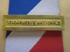 Agrafe  GENDARMERIE NATIONALE