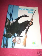1988 Mossberg Arms Firearms Gun Catalog Folder