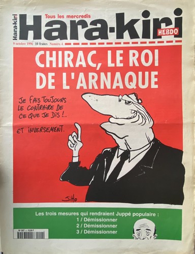 Hara kiri hebdo numero - numero, pirate