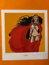 MIRALLES EX LIBRIS SIGNE SERIGRAPHIE DJINN BRUSEL S ETAT NEUF