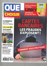 QUE CHOISIR-NOVEMBRE 2019-Cartes bancaires/pneus d'hiver/Mueslis/LINKY/teles
