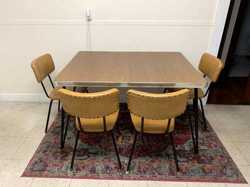 Vintage formica kitchen table - kitchen,