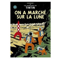 Carte postale album de Tintin