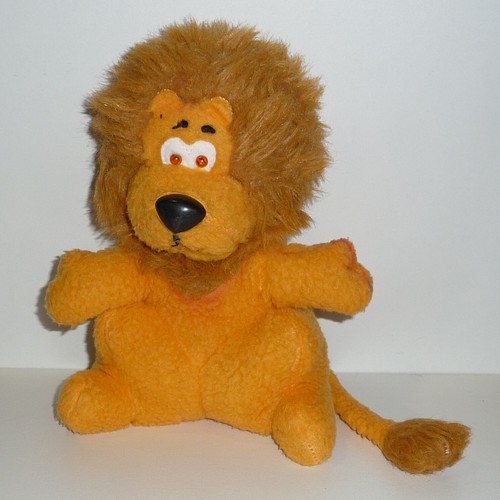 Doudou lion crédit lyonnais - doudou,