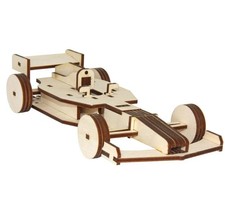 Puzzle 3D en bois voiture de