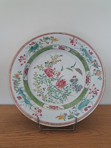 Chine plat de - ,, présentation