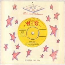 THE MOONLIGHTERS "BEEP BEEP" ROCK & ROLL SP 1959 W&G 751