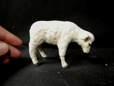 Santon mouton floqué Devineau crèche roi mage Neveu Carbonel  oc55