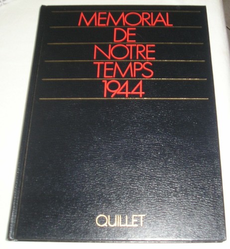 Mémorial notre temps - ,