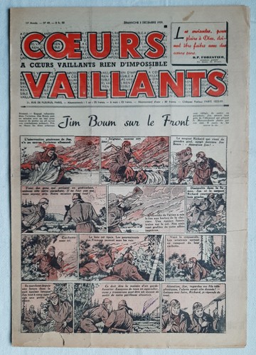 Coeurs vaillants année - vaillants,