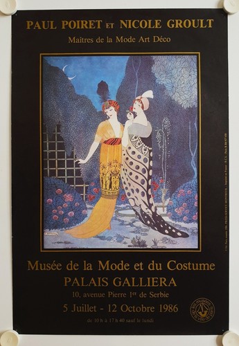 Affiche georges barbier mode - georges,