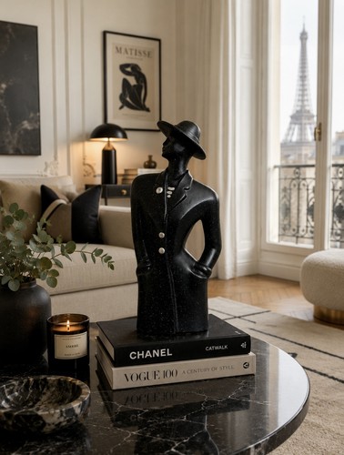 Sculpture femme art déco - sculpture, /