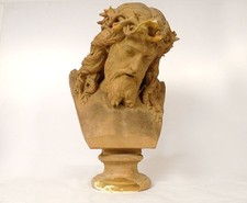 Sculpture buste Christ