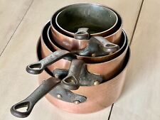 BATTERIE DE CUISINE EN CUIVRE DEHILLERIN