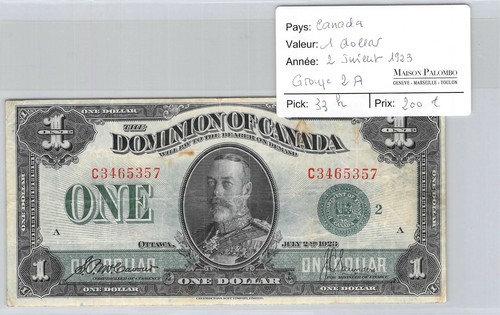 Billet canada dollar - dollar,