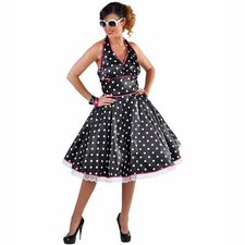 ROBE ROCK N' ROLL NOIRE ET