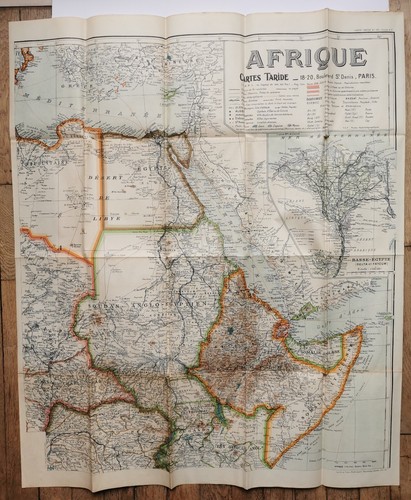 Carte taride afrique - -,