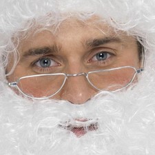 Costume De Santa Avec Lunettes