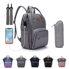 Sac à langer sac à dos maman sac Multifonctionnel Bébé Sac de Biberon Voyage 056