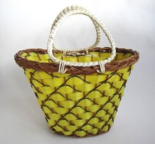 Vintage Panier Rotin et