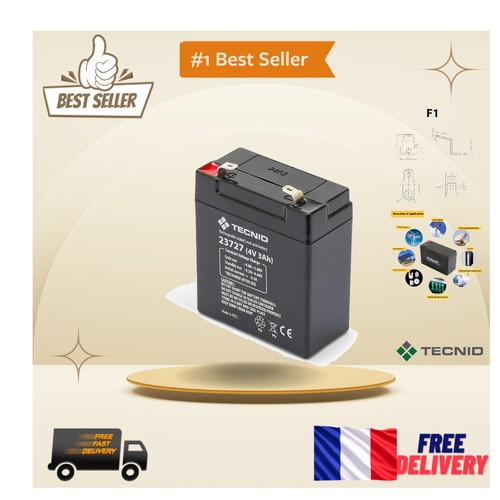 Batterie plomb 3ah - au, 4v