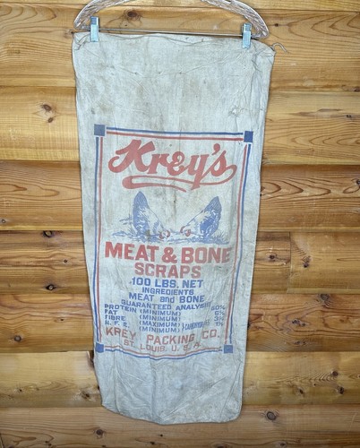 Vintage krey meat bone - vintage,