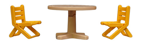 Playmobil chaises table meuble