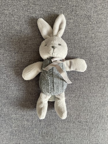 Doudou lapin gris pull - doudou,