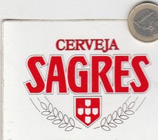 AUTOCOLLANT. Bière. SAGRES