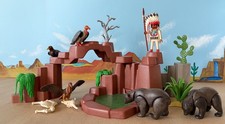 PLAYMOBIL Diorama indiens