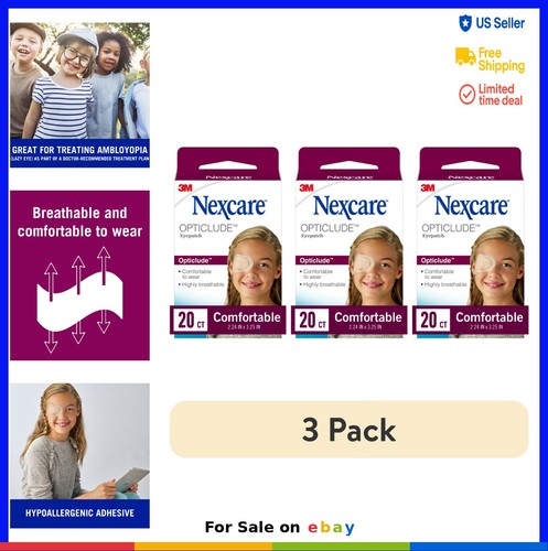 Opticlude comfort eye - (3, pack)
