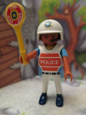 CUSTOM PLAYMOBIL MOTARD POLICIER QUAD POLICE DE LA PLAGE 3655 plage 