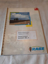 manuel d'instruction tableau