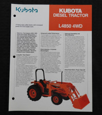 Véritable 1990 Kubota L4850