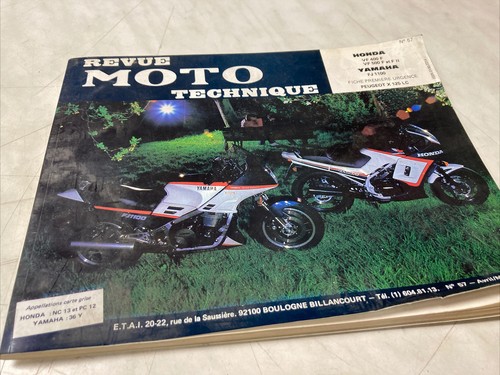 Revue moto technique - moto, honda