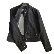 DAMIR Doma Silent black denim jacket Size M