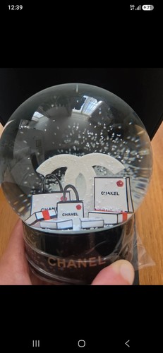 Chanel boule neige verre - boule, à