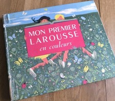 Livre Ancien Mon Premier Larousse En Couleur 1953