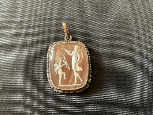Ancien pendentif camee - pendentif,