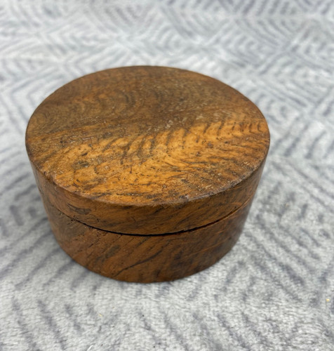 Petite boîte ronde - boîte, bois