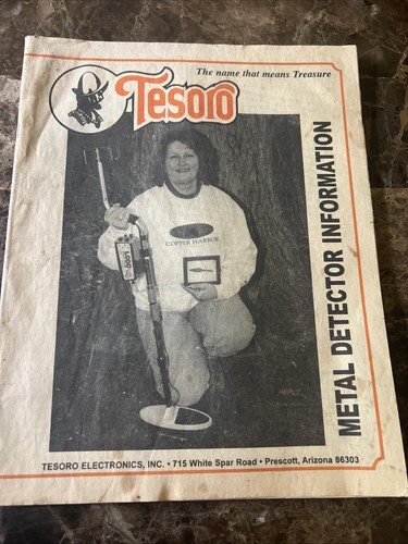 Tesoro metal detector - tesoro,