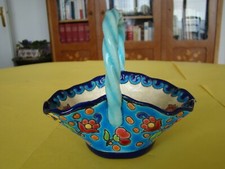 Petit panier en émaux de