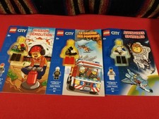 Lot de 3 LIVRES LEGO CITY 